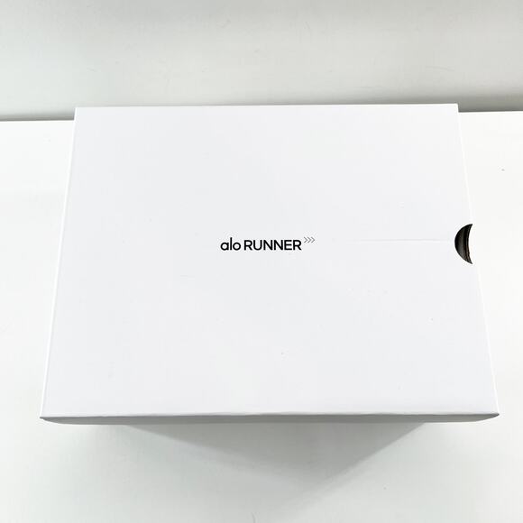 Alo Runner Lace Up Running Performance Shoes Sneakers White 7 - Picture 11 of 11